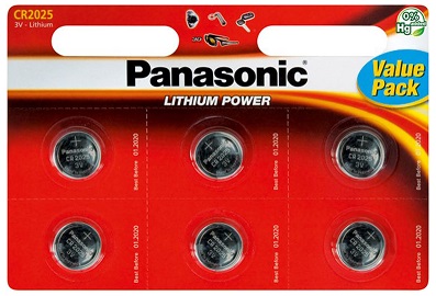 Panasonic Power Cells CR2032 элемент питания (6/120)