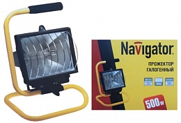 Navigator NFL-PH2-500-R7s/BlY прожектор галогенный на подставке 1/8
