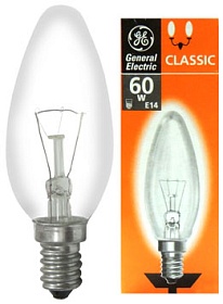 General Electric Брeст B35 60W 230V E14 CL свеча прозр. (10/100)