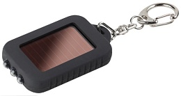 ЭРА B27 фонарь LED брелок заряд от солн. батареи, пластик (1/24/240)
