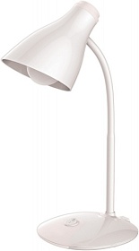 Feron DE1726 7W 100-240V 4000K светильник настольный, гибкий рожок, белый 420*160*170 1/24